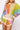 Muted Rainbow Rhinestone Sunshine Short