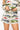 Green Stripe Multi Fish Short