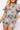 Black & White Stripe Multi Vintage Suitcase Cotton Shorts