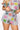 Black & White Stripe Multi Vintage Suitcase Cotton Shorts