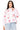 Striped Pink Disco Cowgirl Icon Collared Top