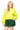 Sample Fluorescent Yellow Tennis Ball Long Sleeve Sweater