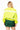 Sample Fluorescent Yellow Tennis Ball Long Sleeve Sweater