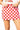 White & Red Checkered Skirt