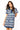 Sample Navy Street Tile Collar Dress