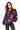 Sample Dark Purple Mardi Gras Boots Sweatshirt