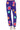 Sample Bright Purple Multi Float Flowers Sweatpants