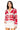 Licensed Bama Striped Basketball Rhinestone Icon Cardigan