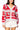 Licensed Bama Striped Basketball Rhinestone Icon Cardigan