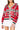 Licensed Arkansas Striped Basketball Rhinestone Icon Cardigan
