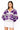 Licensed TCU Striped Basketball Rhinestone Icon Cardigan