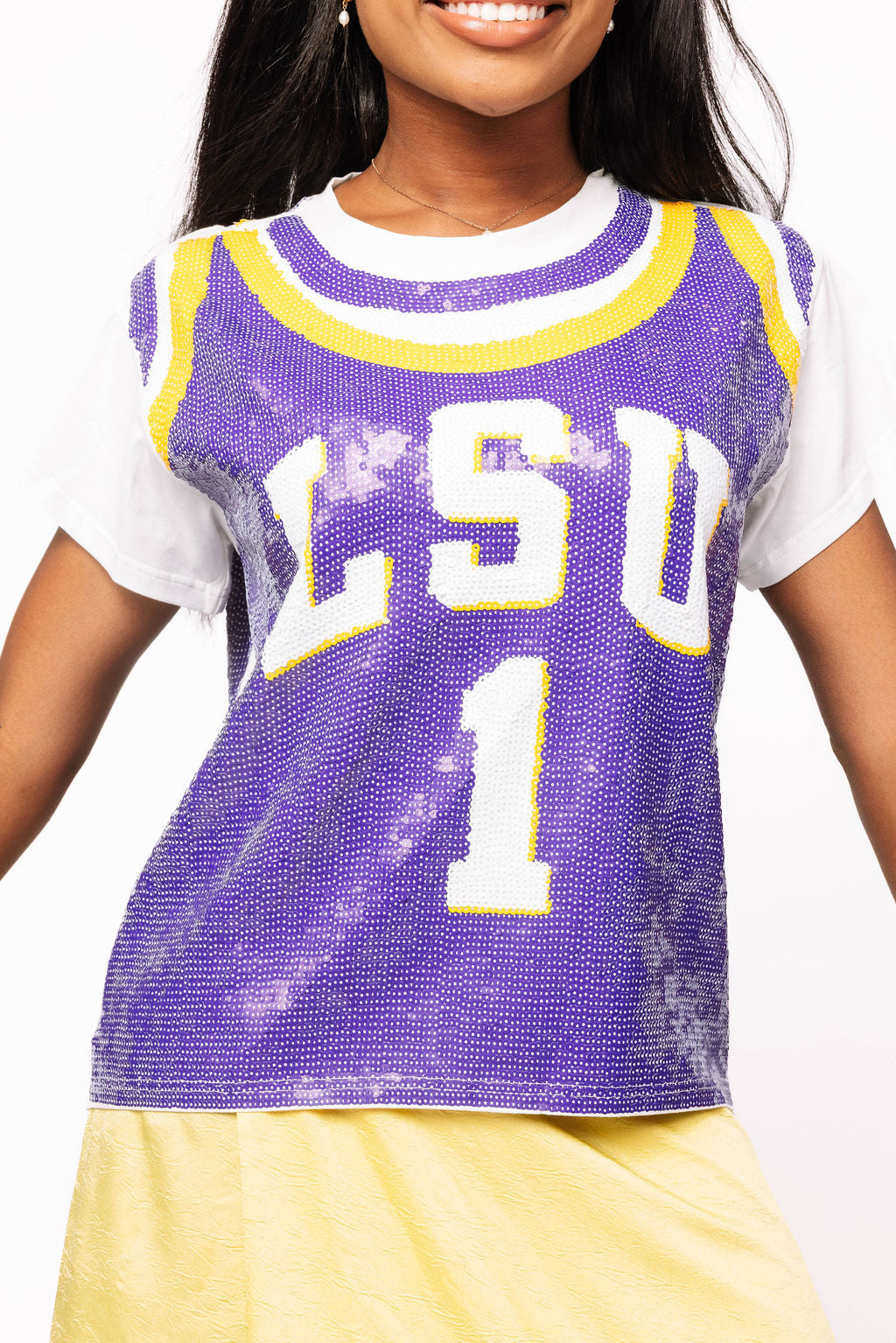 Licensed LSU Basketball Jersey Tee