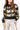 Black & Gold Sequin Butterfly Mockneck Sweatshirt