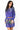 Sample Purple & Rainbow Paillette Long Sleeve/Skirt Set