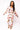 Beige Multi Ornament Knit Pants