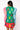 Colorblock Dress With Velvet Reindeer Heads