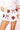 White Multi Bows & Poinsettia Shorts