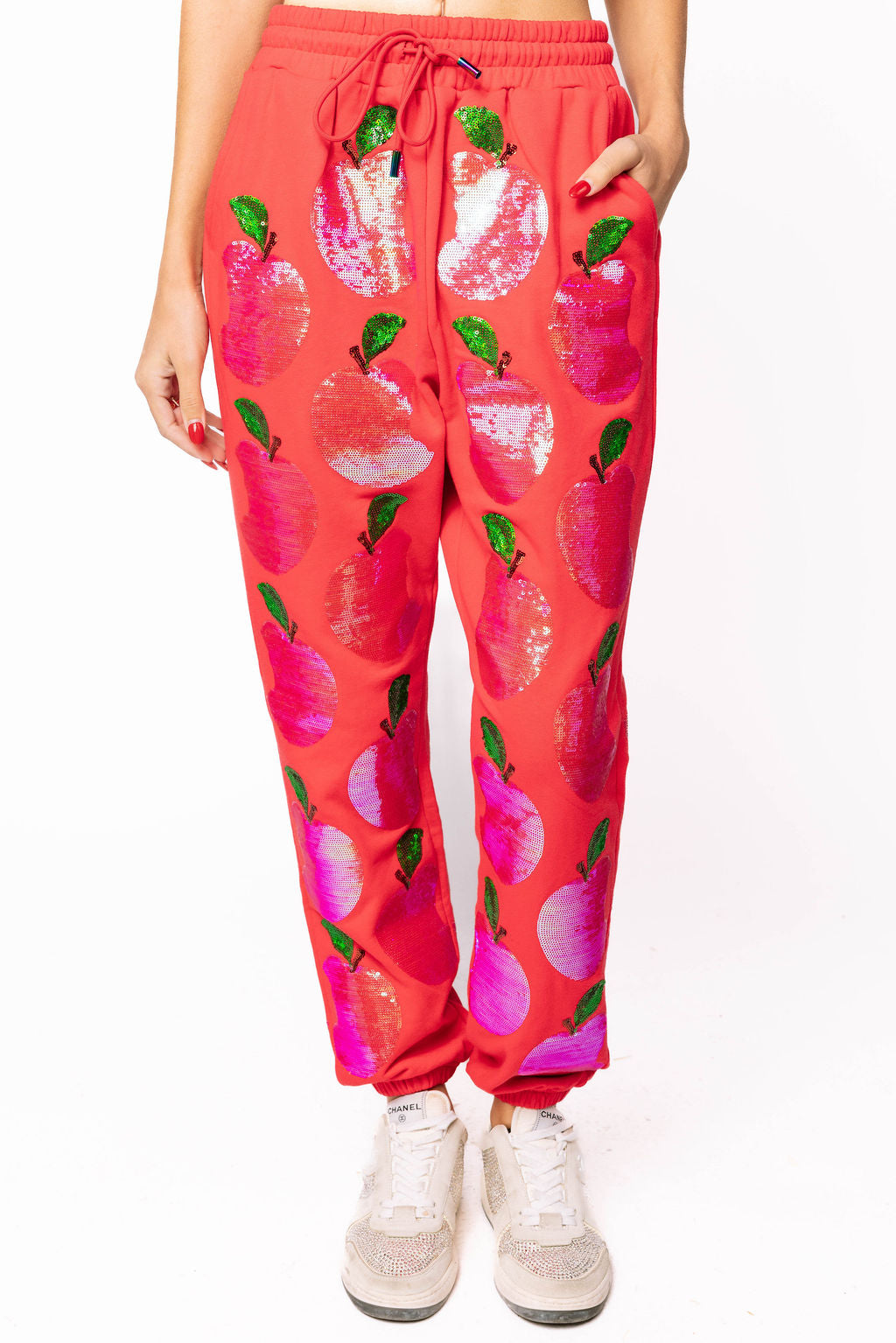 SAMPLE- RED APPLE ALL OVER JOGGER