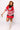 Licensed UGA V Striped Oversized Tee Dress