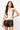 Ivory Climbing Tiger on Tiger Print Knit Button Up Vest
