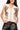 Ivory Climbing Tiger on Tiger Print Knit Button Up Vest