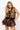 Black & Tan Climbing Tiger on Tiger Print Knit Button Up Vest