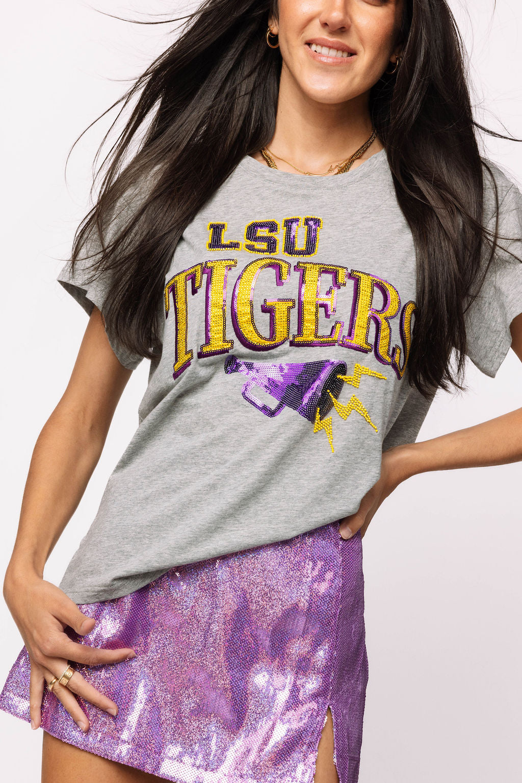 Licensed LSU Megaphone Tee