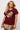 Maroon Jeweled Football Tee