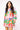 Rainbow Colorblock Piece of Pie Button Up Sweater