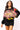 Black Feather Turkey Sweater