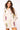 Beige Button Up Multi Corn Cotton Collar Dress