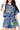 Sample Denim Needlepoint Thanksgiving Food Top/Short Set