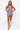 SAMPLE - Powder Blue/Red Plaid Rhinestone Football Tie Front Tank and Shorts Set