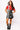 SAMPLE - Red & Black Touchdown Football Field Tee Dress