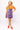 SAMPLE - Purple & Orange Touchdown Football Field Tee Dress