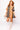 SAMPLE - Orange & Black Colorblock Football SS Dress