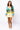 SAMPLE - Powder Blue & Yellow Colorblock Football Icon Cardigan