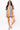 SAMPLE - Royal & Orange Colorblock Football SS Dress
