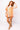 SAMPLE - Burnt Orange & White Colorblock Football SS Dress