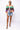 SAMPLE - Purple & Orange Colorblock Football Icon Cardigan