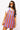 SAMPLE - Purple & Orange Sequin Striped Overall Dress