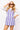 SAMPLE - Purple & White Sequin Striped Overall Dress