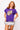 SAMPLE - Purple Flower Football Tee