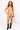 SAMPLE - Burnt Orange & White Sequin Striped Set