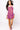 SAMPLE - Royal & Red Sequin Striped Overall Dress