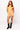 SAMPLE - Bright Orange & White Sequin Striped Set