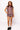 SAMPLE - Maroon & Grey Sequin Striped Set