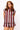 SAMPLE - Maroon & Grey Sequin Striped Set