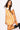 SAMPLE - Bright Orange & White Sequin Striped Overall Dress