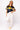 SAMPLE - Navy & Yellow Full Sequin Football Striped SS Sweater